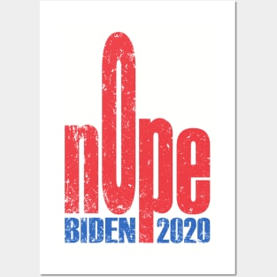 Vintage Biden 2020 Nope Posters and Art